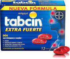 Medicamento indicado para el alivio de los síntomas comunes del resfriado y gripe, congestión nasal, congestión del seno nasal, dolor de cabeza y cuerpo, fiebre, dolor de garganta y tos