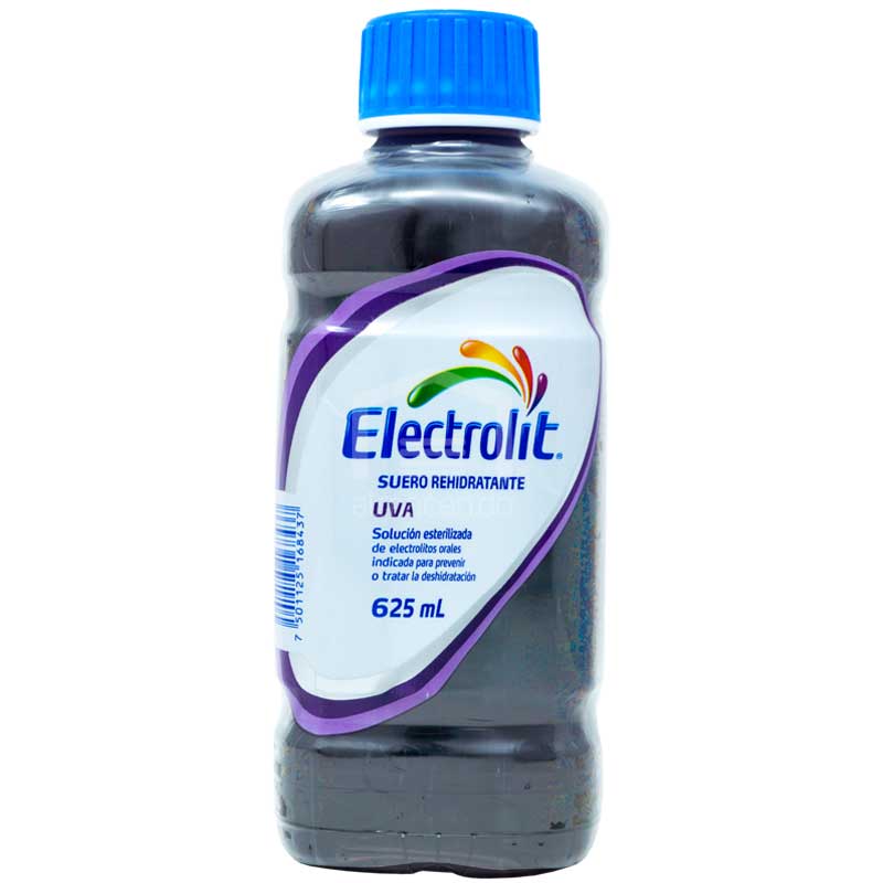 Electrolit es una solución rehidratante oral, para la prevención y el tratamiento del desequilibrio hidroelectrolítico ocasionado por el exceso de calor, ejercicio físico intenso, insolación, resaca, vómitos y diarrea