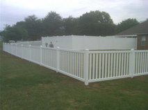 White Wooden Fence 5