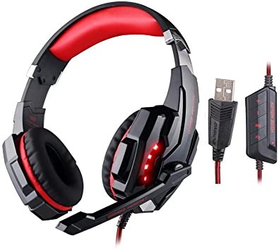 G-9000 ROJO
 AUDIFONO GAMER