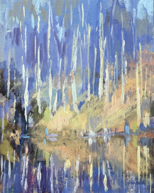 Howard, All is Still, 10" x 8" Oil