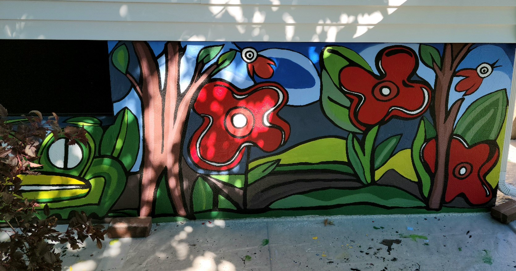 Finished Mural one side 2022