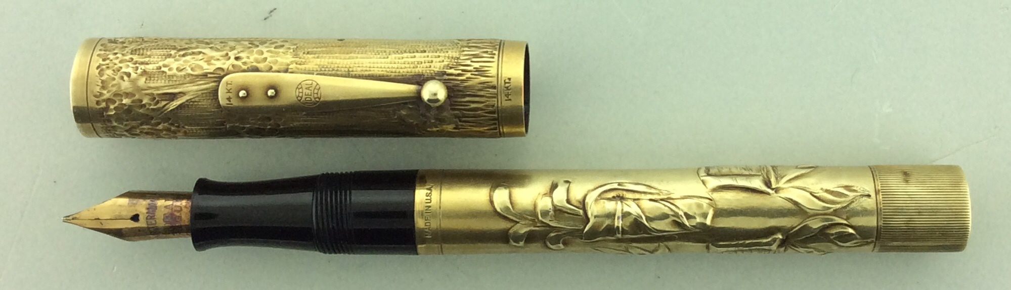 Waterman 556 LEC Golfer
  Unique example in14KT Solid Gold