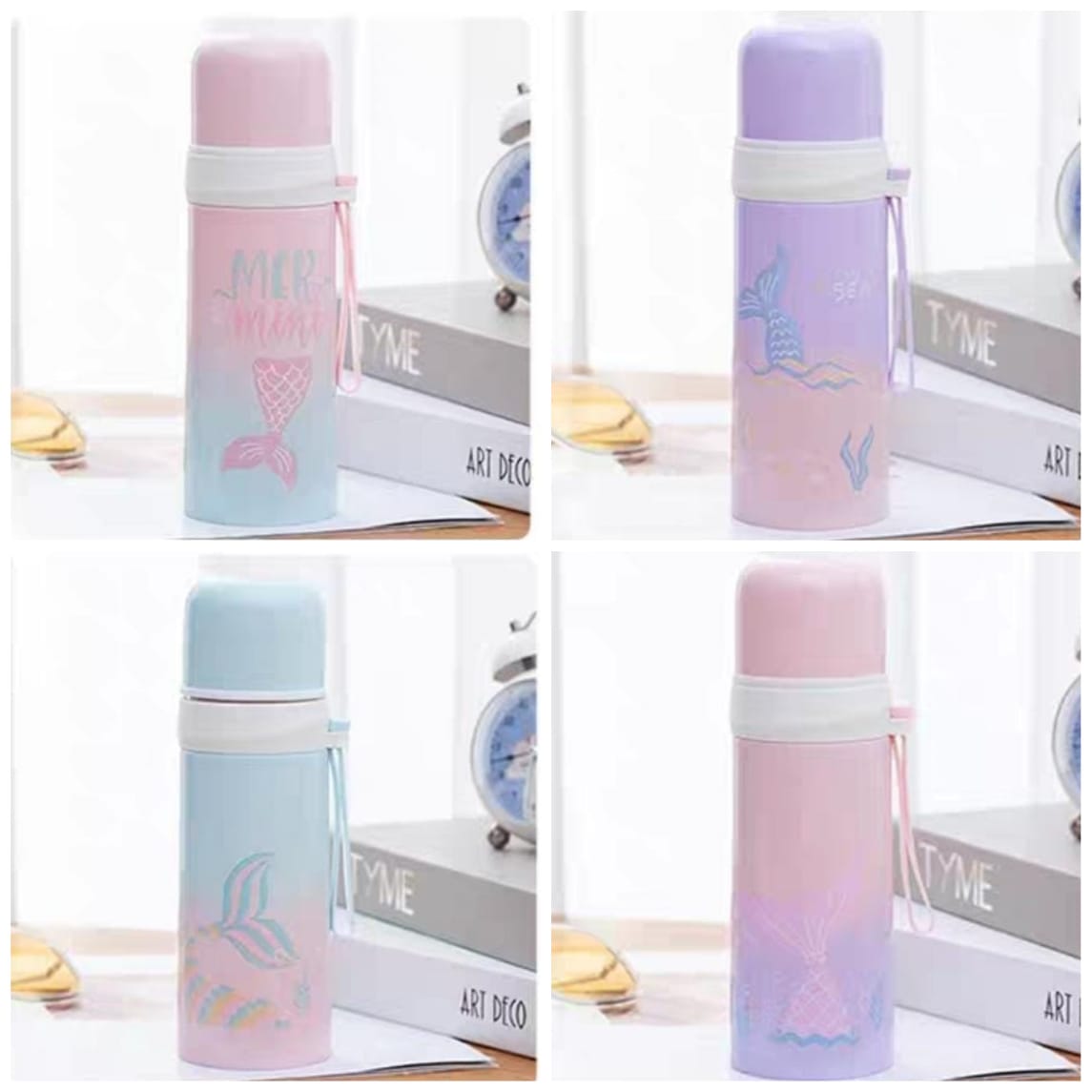 BW-152 
TERMO COLA DE SIRENA 
CAPACIDAD DE 500 ml 