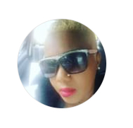 Happy female customer