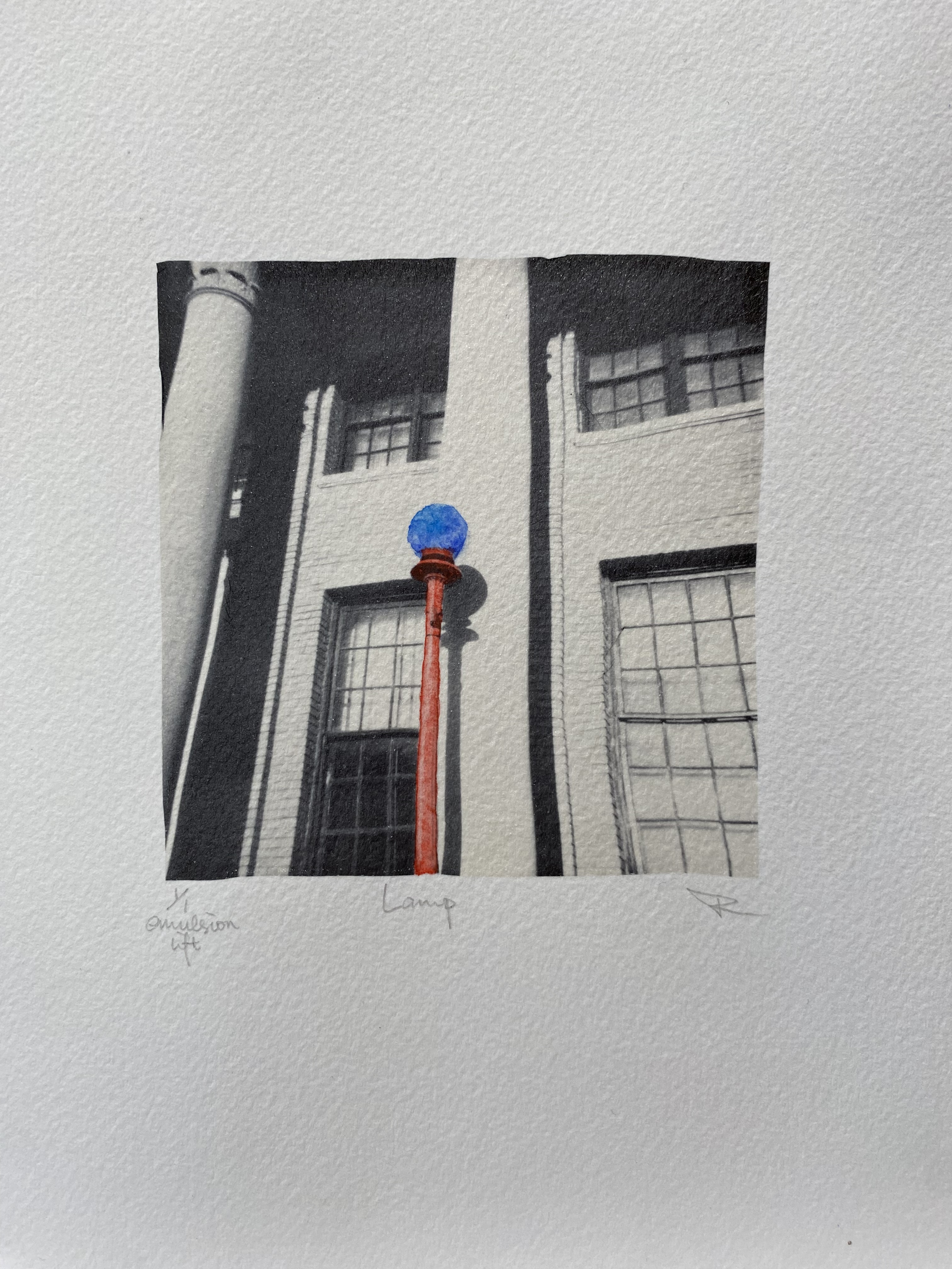 Lamp
polaroid emulsion lift
8" X 10"
$45.