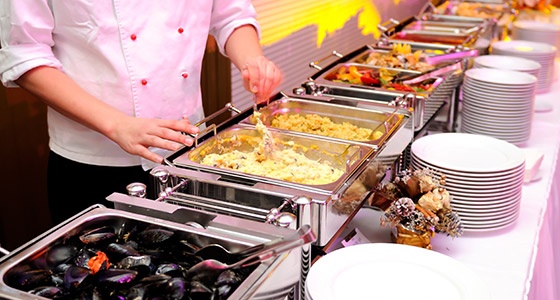 Food on the Luxury Party