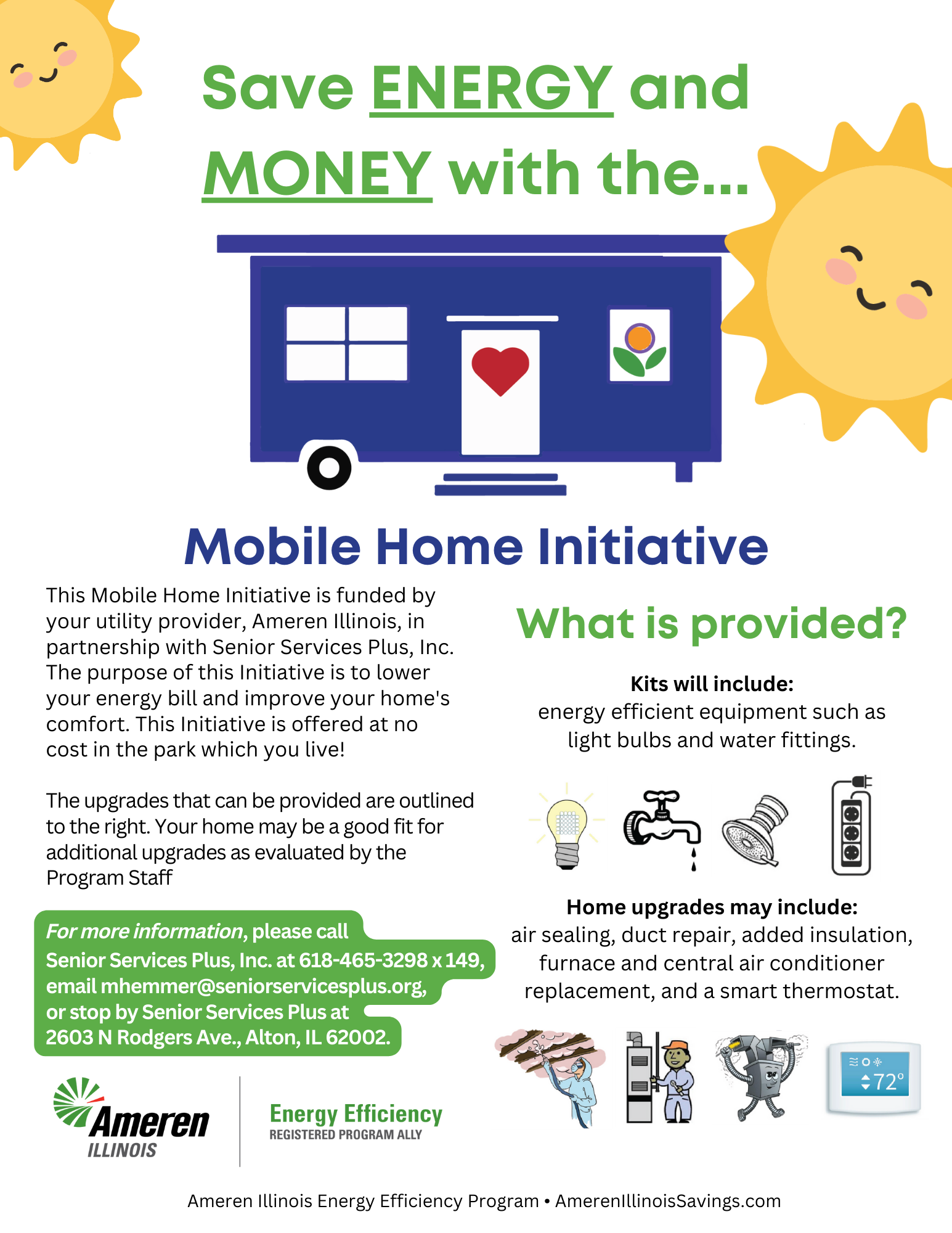 Save Energy with the Mobile Home Initiative