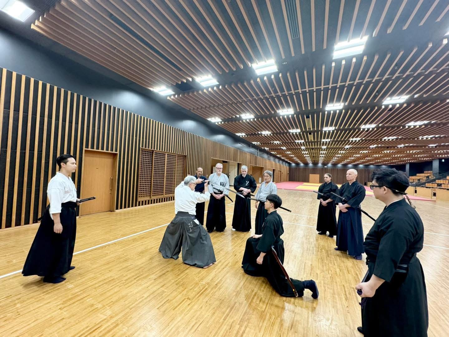 Always a pleasure to get direct, hands on instruction from Nomura sensei.