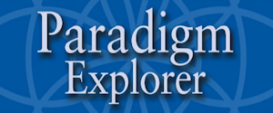 Paradigm Explorer Journal logo.