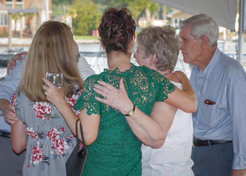 Paul at a granddaughter's wedding celebration