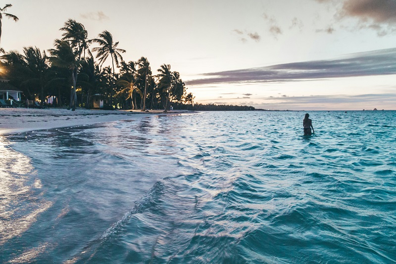 Swimming in the Ocean