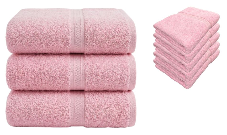 LIBERTY COLLECTION PASTEL PINK TOWEL
100% COTTON
32X53
36 CS/PACK
