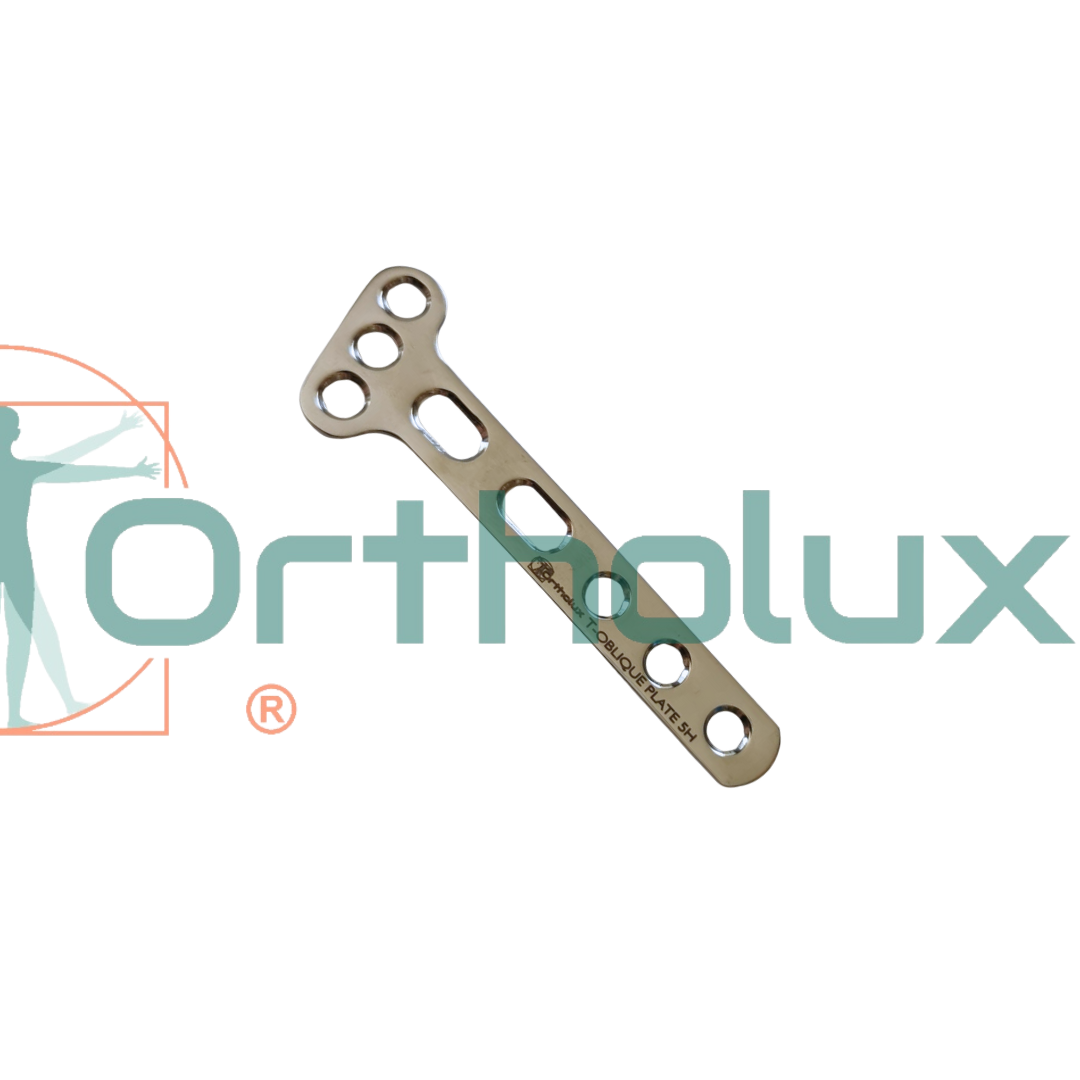 PLACA EN "T" OBLICUA