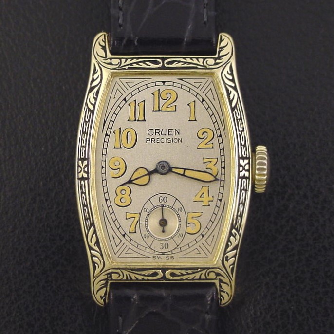 Gruen Quadron Model 50 14K