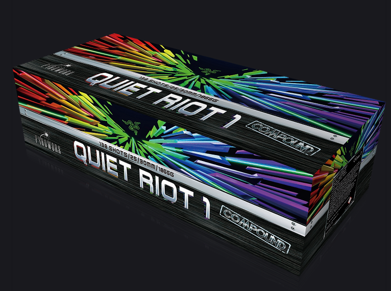 QUIET RIOT 1 - A stunning and beautiful compound cake that features some truly amazing low noise effects. £80