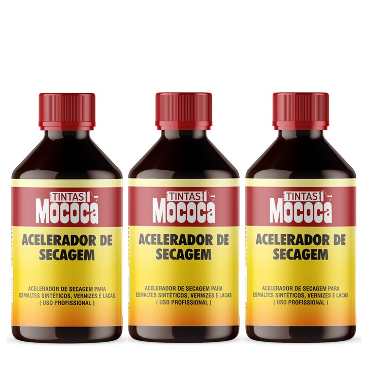 ACELERADOR SECAGEM
ESMALTES E VERNIZES
CATALISADOR MOCOCA
