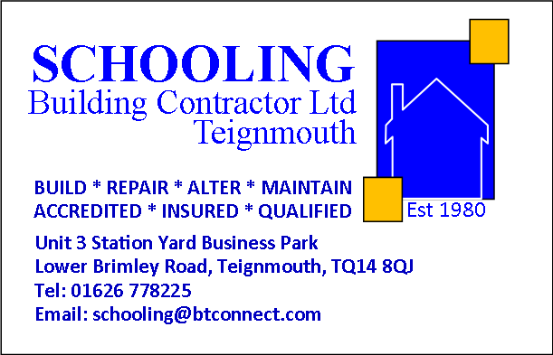 Schooling Building Contractor Ltd, Teignmouth