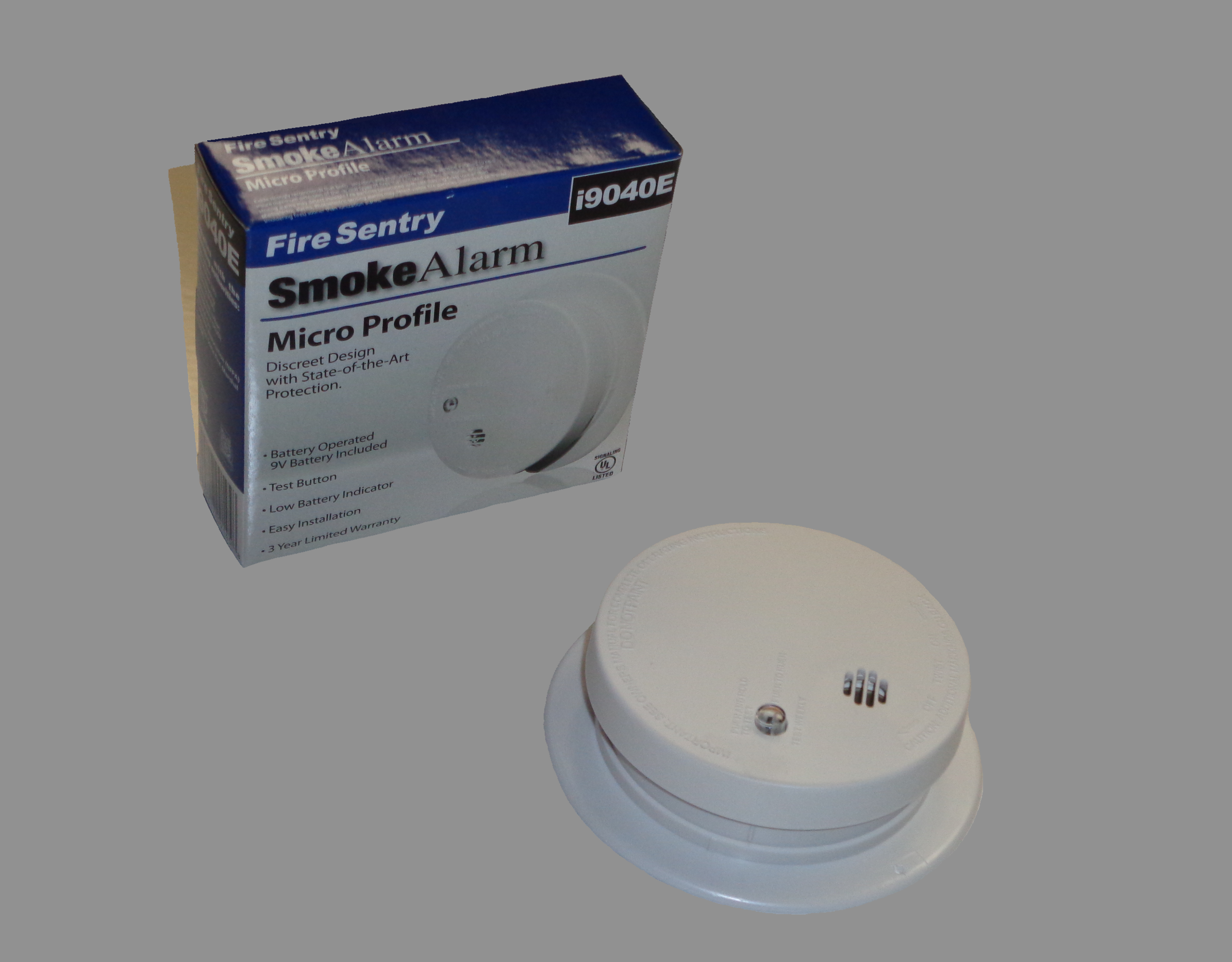 DETECTORES DE HUMO BATERIA DE 9 V