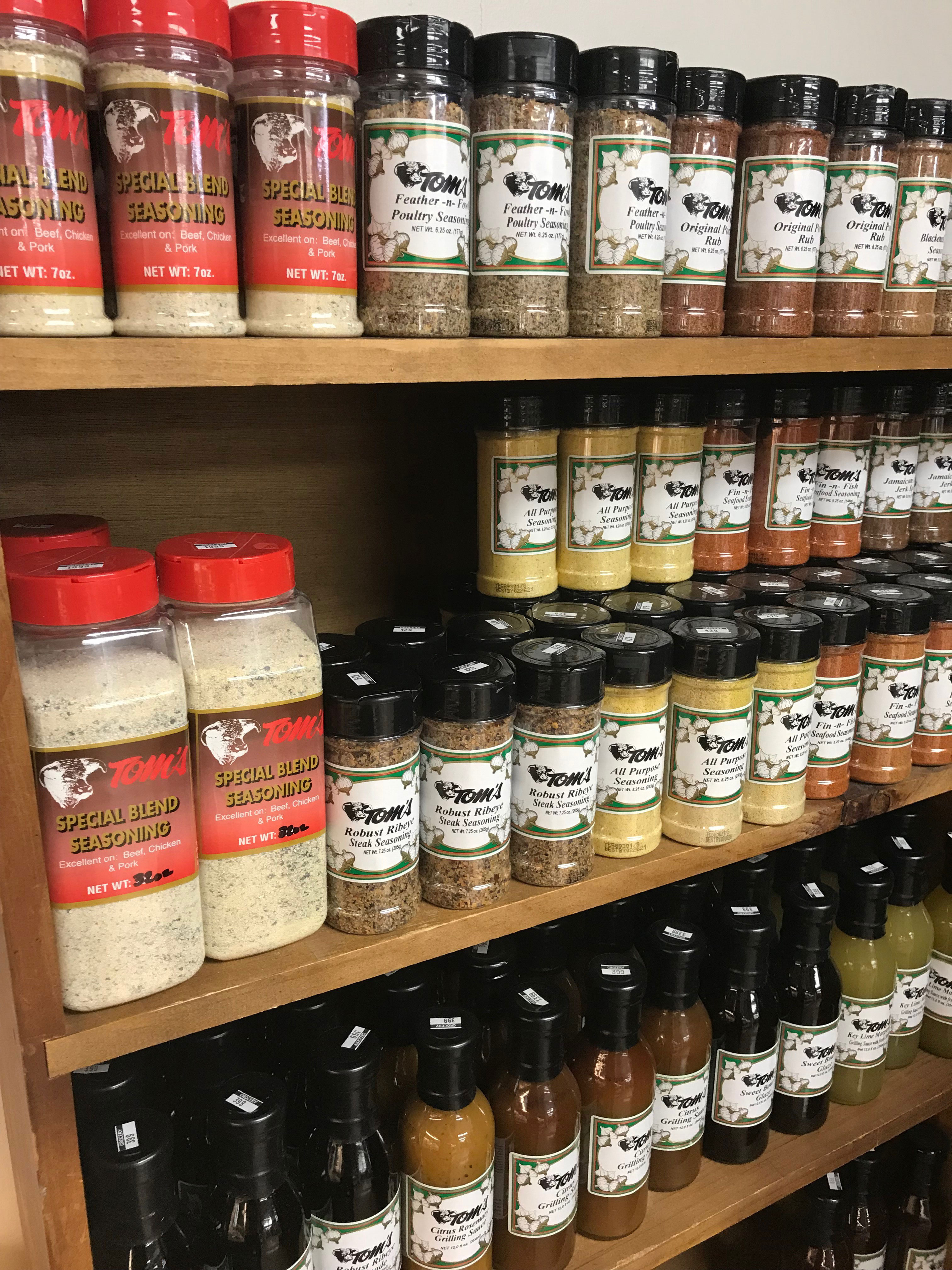 Tom's Label Spices