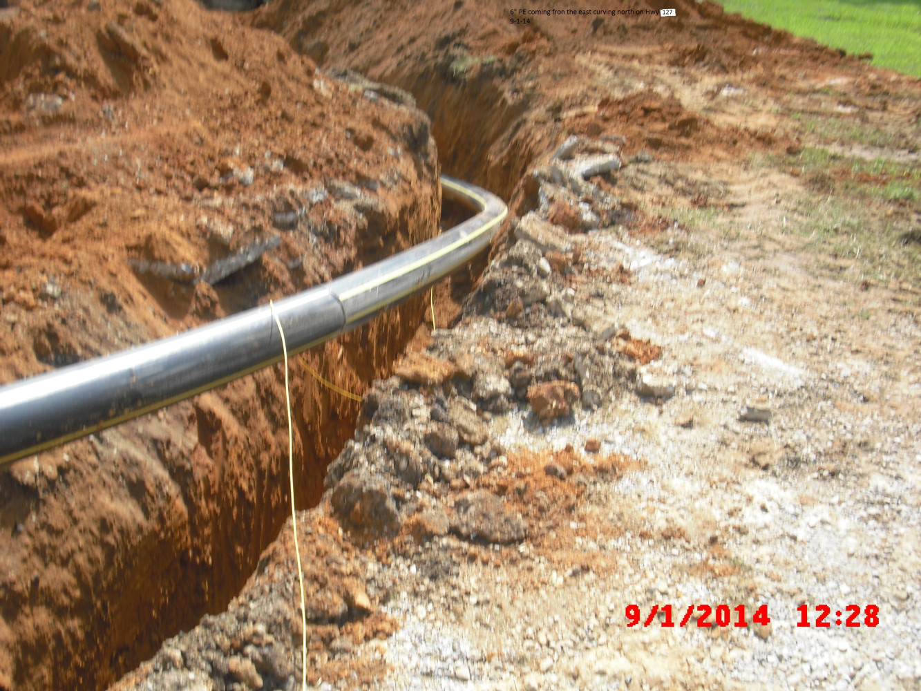 Curved Poly Coming From The East