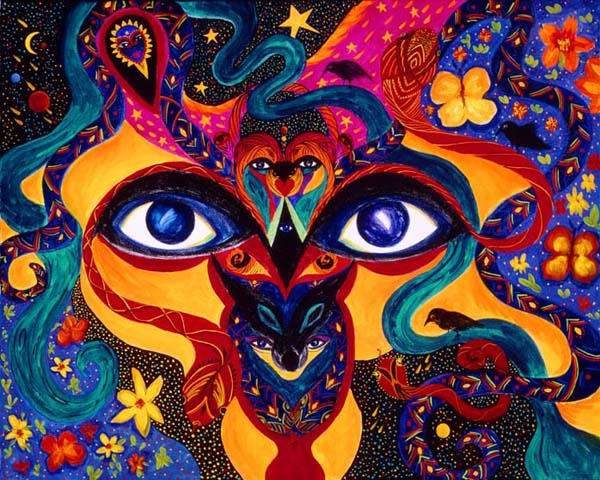 The All Seeing
24" x 30" Acrylic on canvas
15