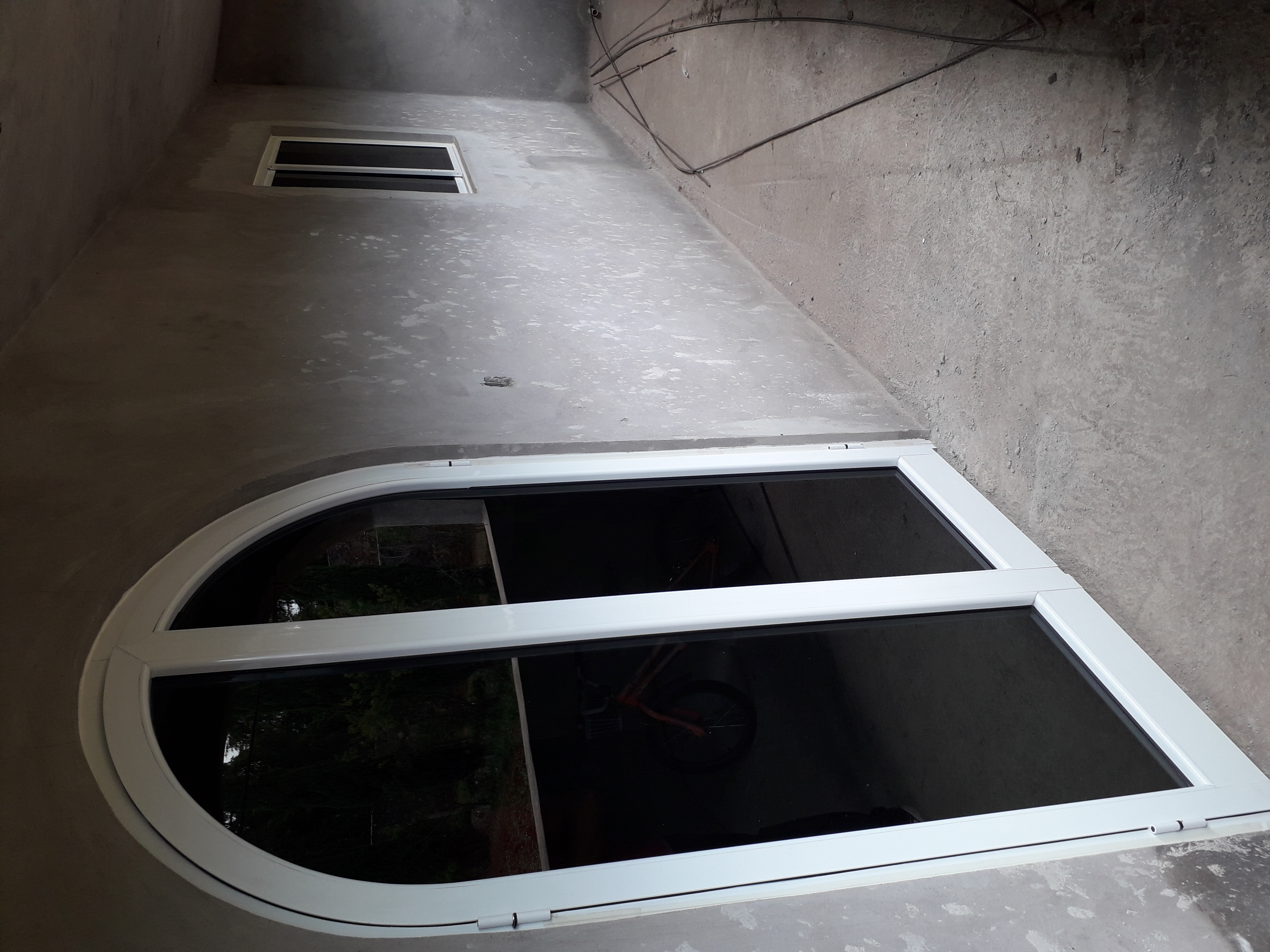 Bedroom with a large double bed