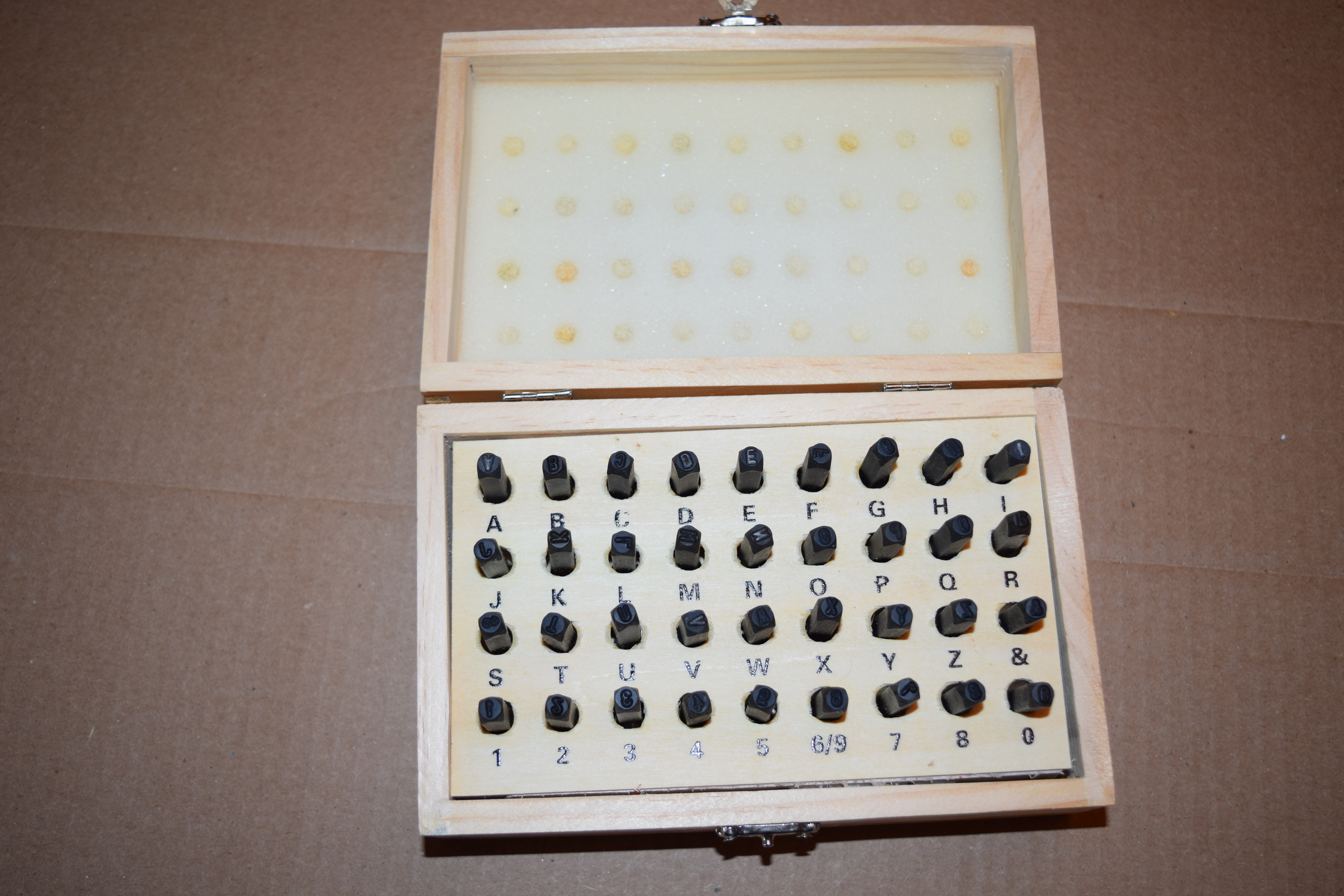 5/32” Letter and Number Stamp Set (by Tekton)