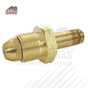 CONEXIONES Y NIPLE BUTANO