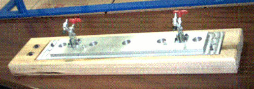 Seat back gage detail