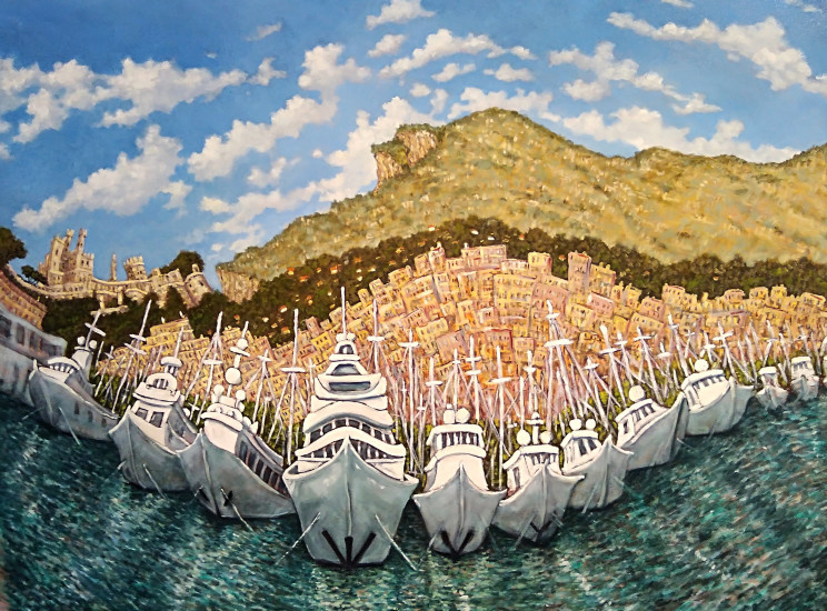 The Layers of Monaco
Huile sur toile
130x96 cm
SOLD