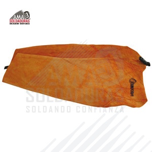 MANGAS
Categoría: Carnaza
Talla. Unitalla
Descripción: Fabricados con carnaza gruesa y flexible, permiten la protección de partes vitales del soldador y su ropa contra salpique y escorias.