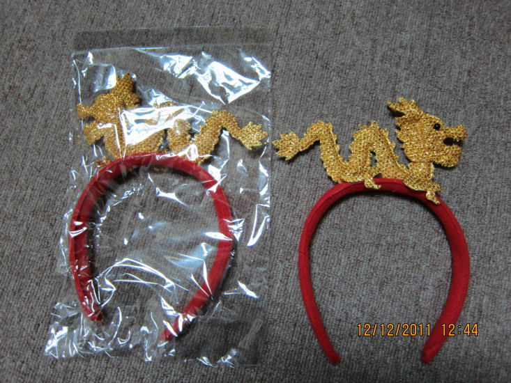 Seasonal Product-Dragon Head Band