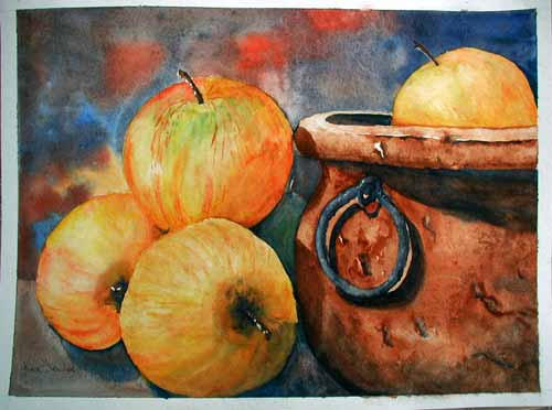 Apples ...... Watercolour