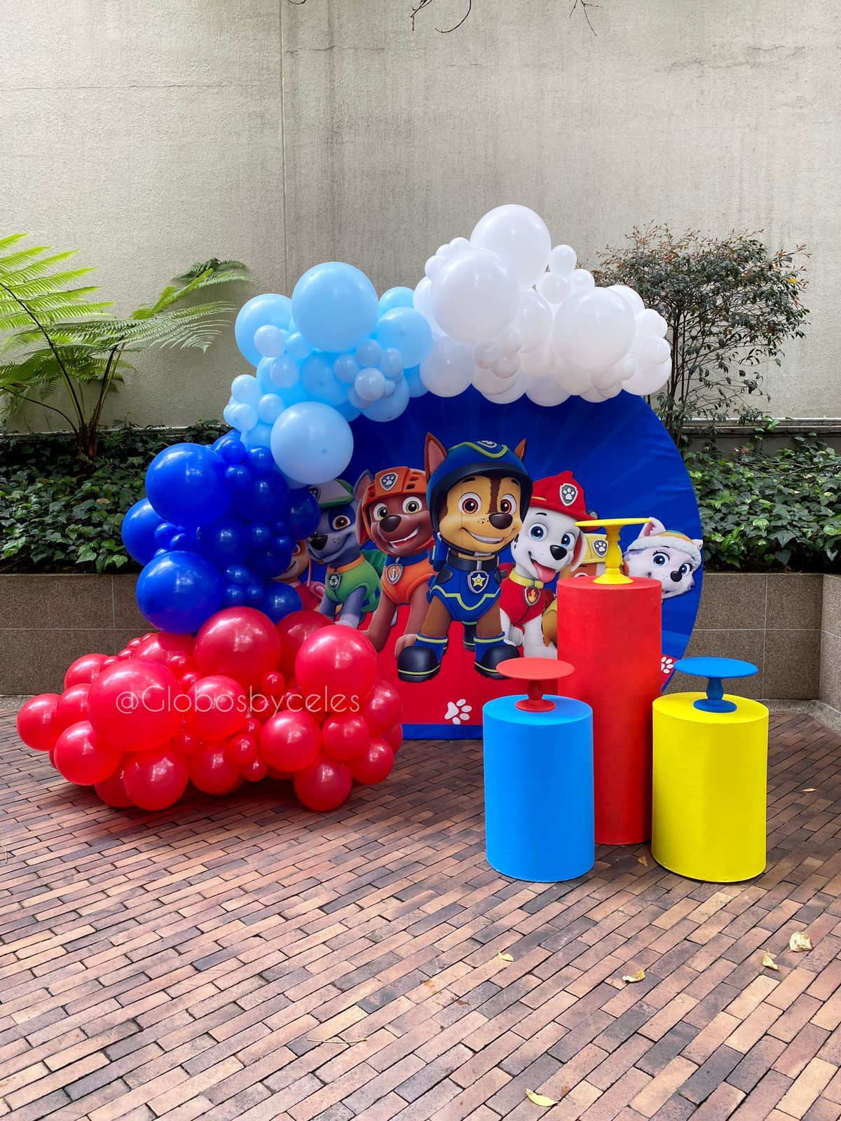 Pared Circular Temática Paw Patrol
$250.000 en Alquiler
Diámetro 2.60m