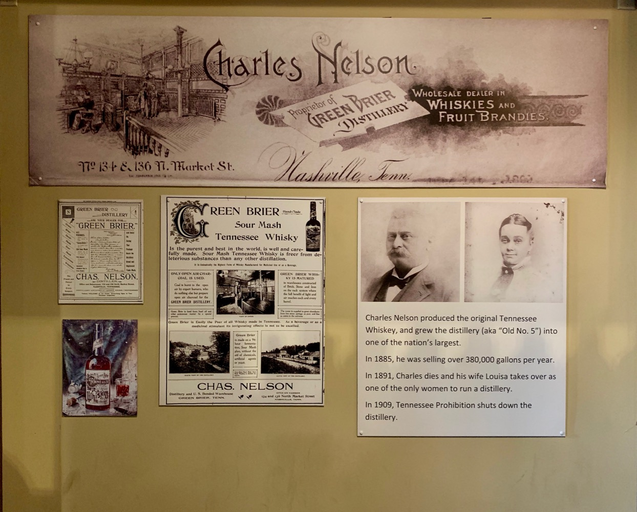 Nelson's Green Brier Distillery History