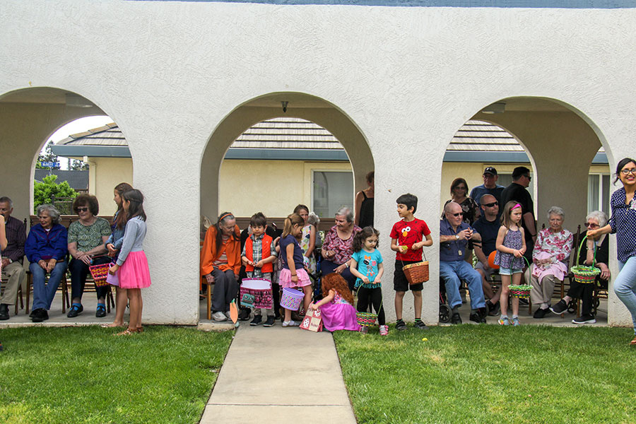 Children, Grandchildren & Great Grandchildren of our Staff, Residents & Friends at our Annual Easter Egg Hunt on Saturday, April 13th