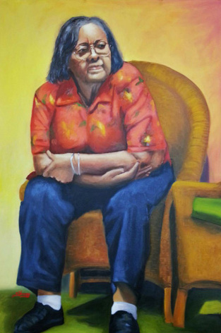 Portrait of my Mother
Oil on Canvas
24 X 36
Private Collection