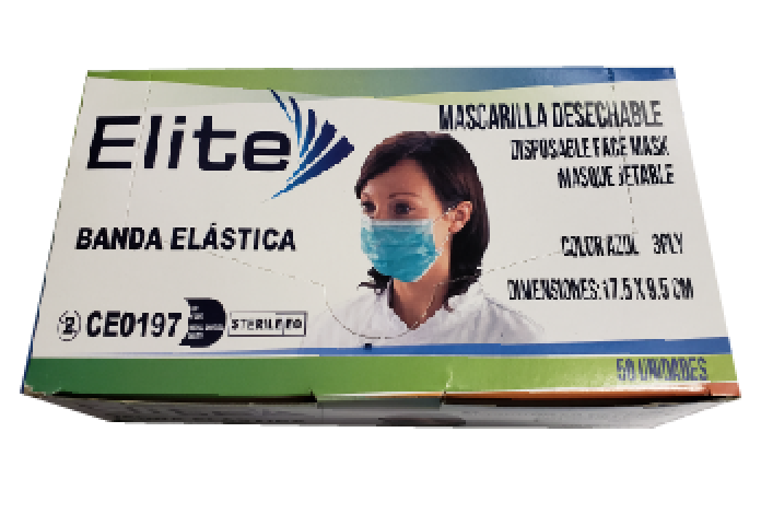 Mascarilla Quirúrgica 50/1
Código: 687