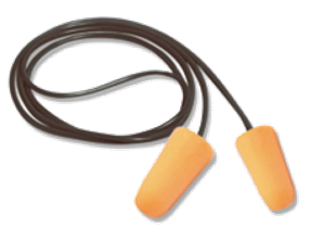 TAPÓN AUDITIVO DESECHABLE CON CORDÓN HERDILH