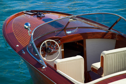 Wooden luxury boat Wooden luxury boat