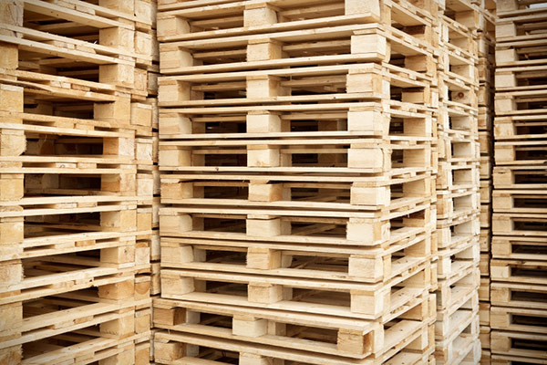 Wooden pallet stacked Wooden pallet stacked
