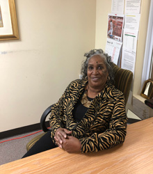 Demetra Lambert, Receptionist 