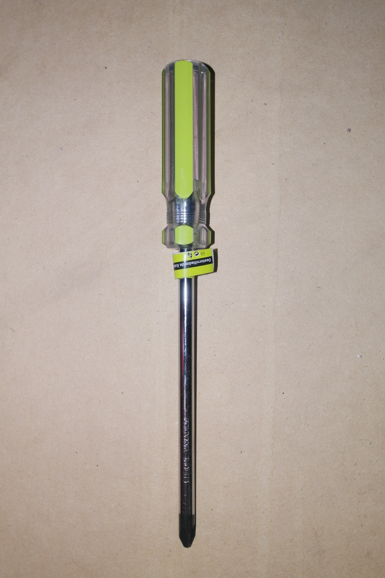 Destornillador Pala 
8x150Mango  PVC
punta inmanada 
Cod:18270