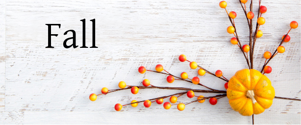Fall graphic header
