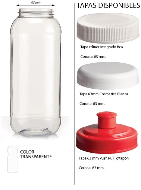 FRASCO CIL. 1000 ML.
Piezas por empaque:	98


