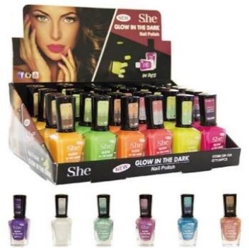 GN159A
GLOW DARK NAIL POLISH
