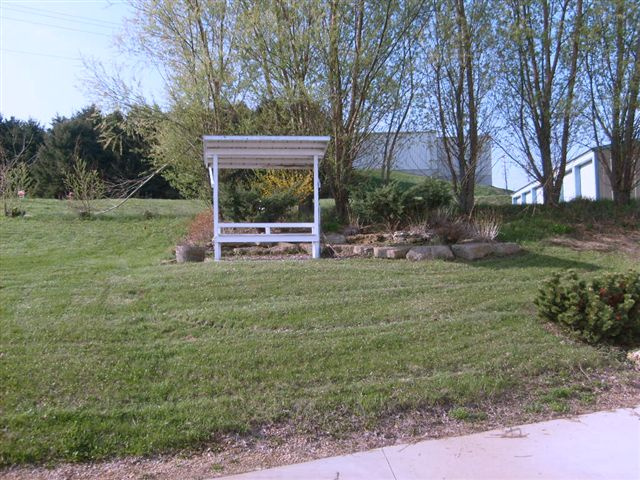 Bench Outside Building