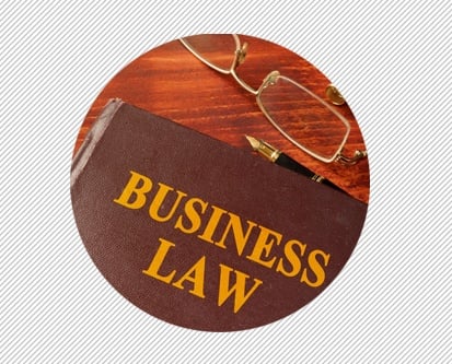 Book with Title Business Law