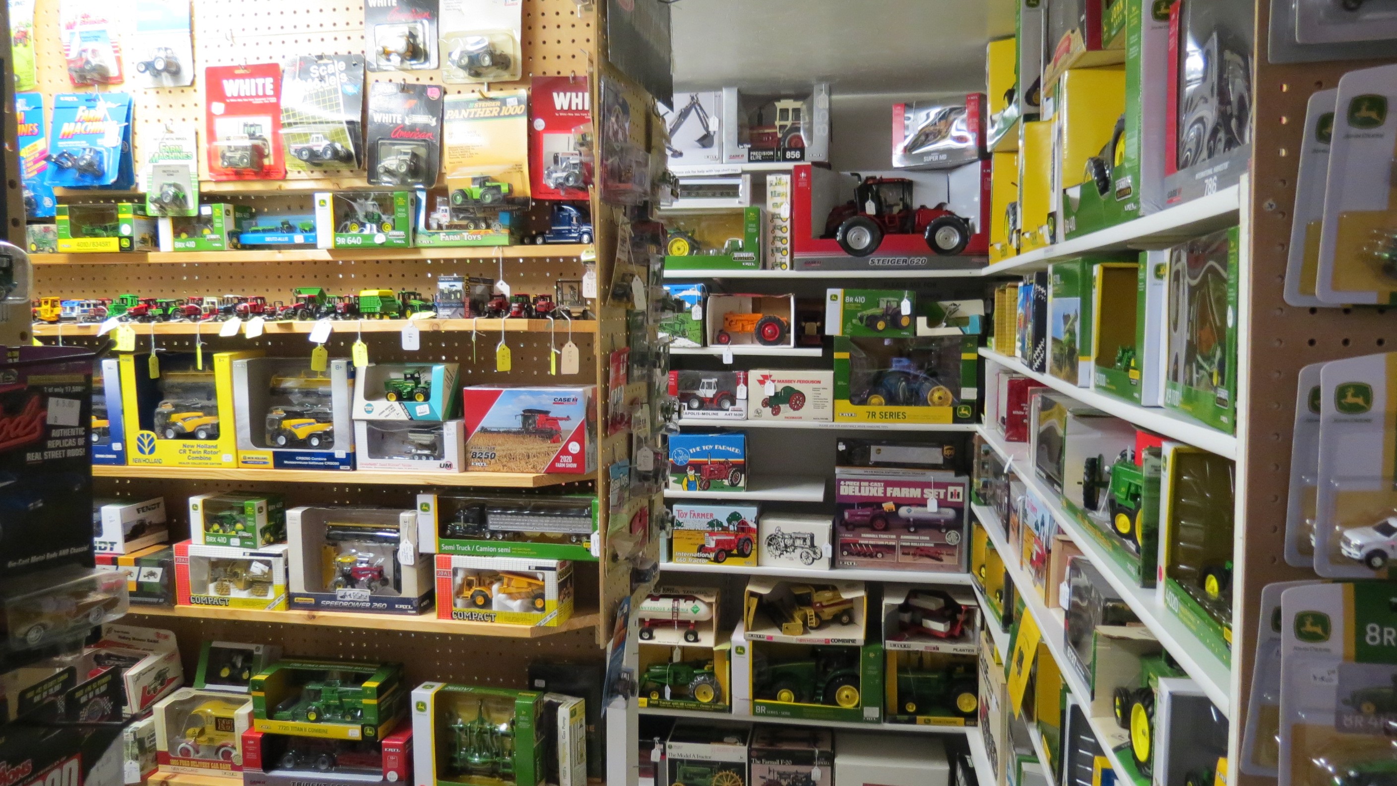 TOY ROOM - full of Tractors, Trucks and Cars